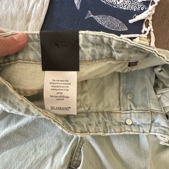 Blank NYC Ladies' THE COOPER IN SUPER POWERS Denim JEAN size 30x32 Nwt - Picture 15 of 15